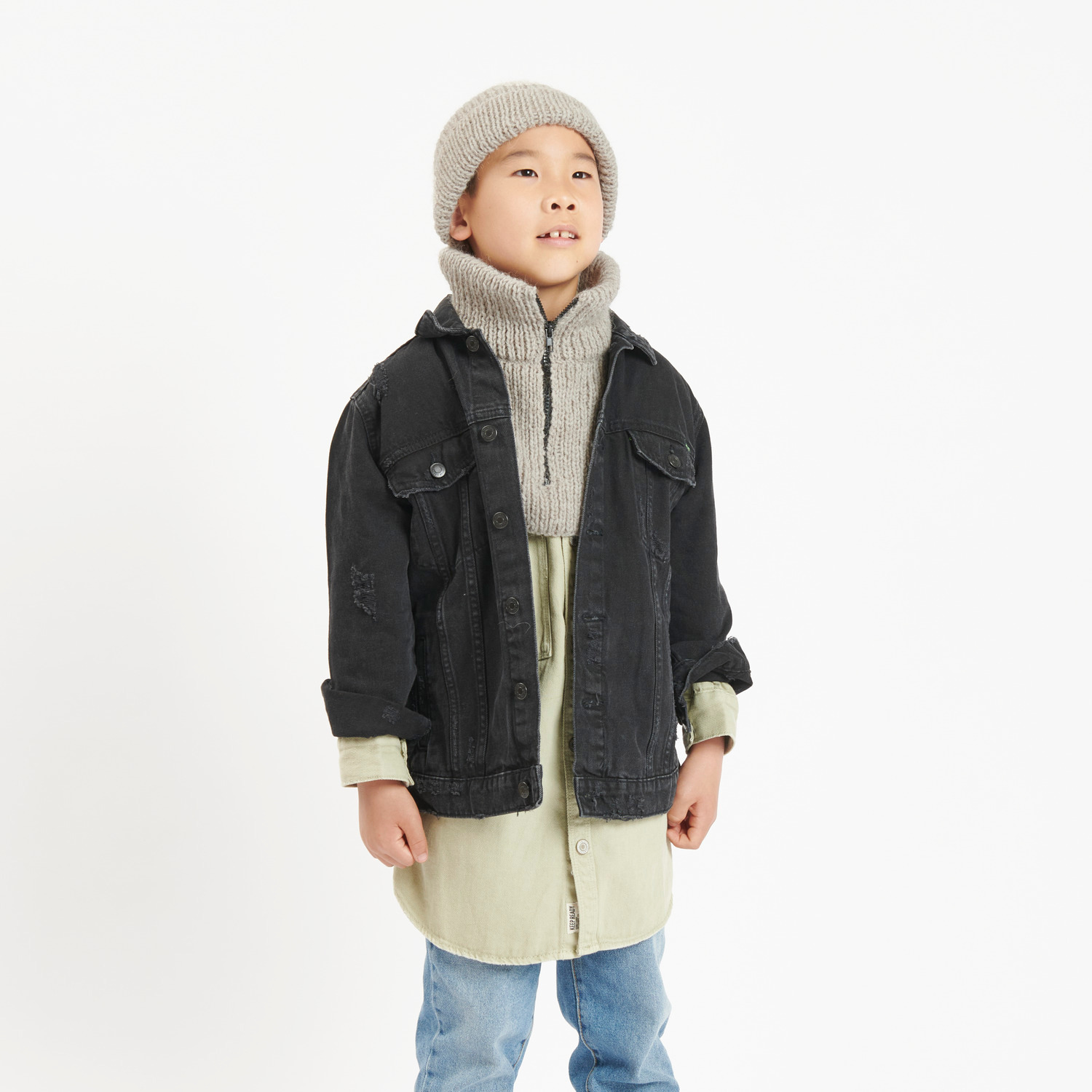 Strickset Kragen Modell 12 aus Rico Kids 13 von Rico Design