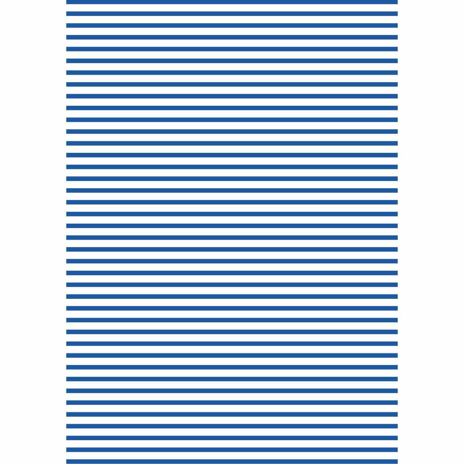 Fotokarton mit horizontalen Streifen in Weiß und Blau, 50x70cm, 300g/m², von Marpa Jansen.