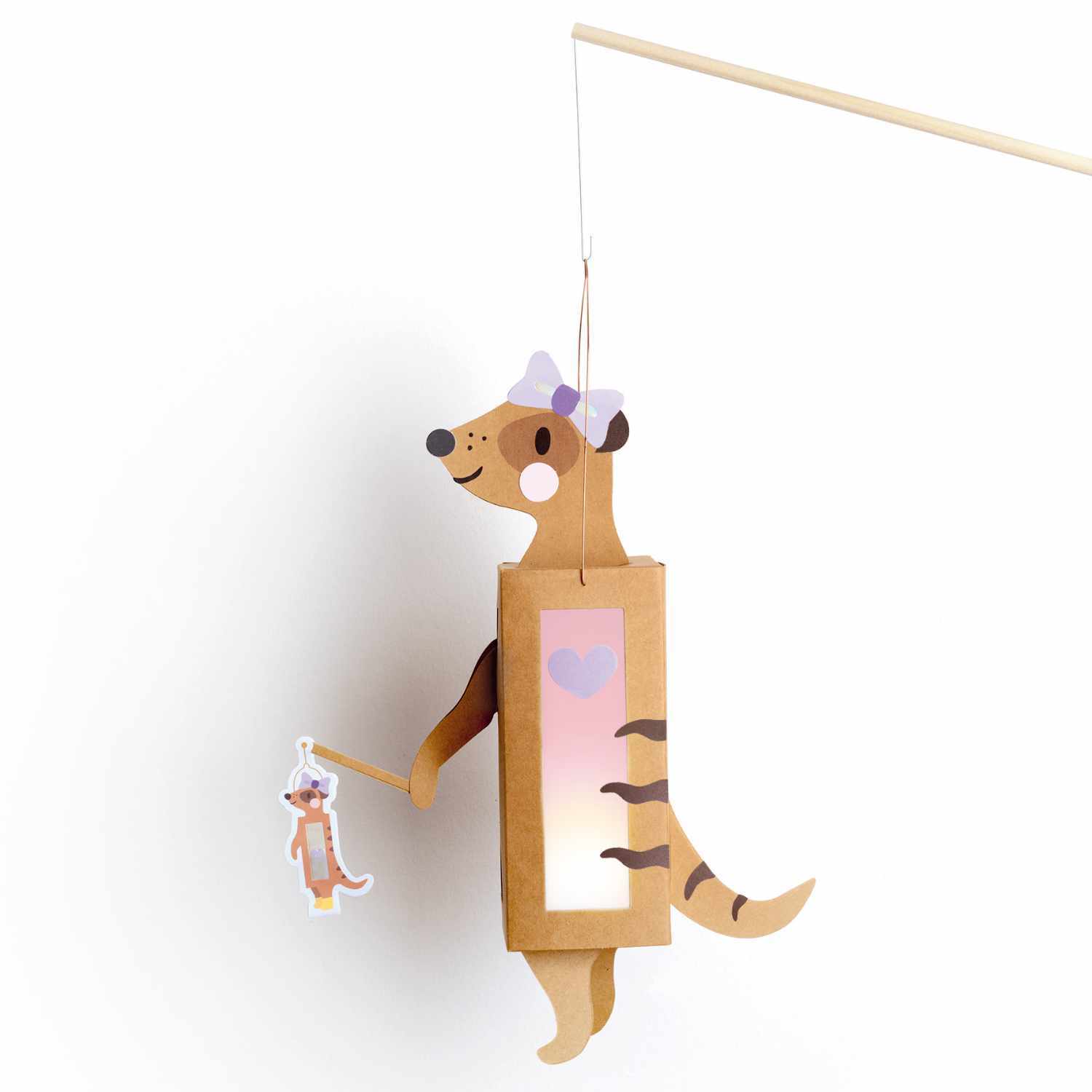 Bastelset Laterne Autumn Friends von Max Bringmann 
