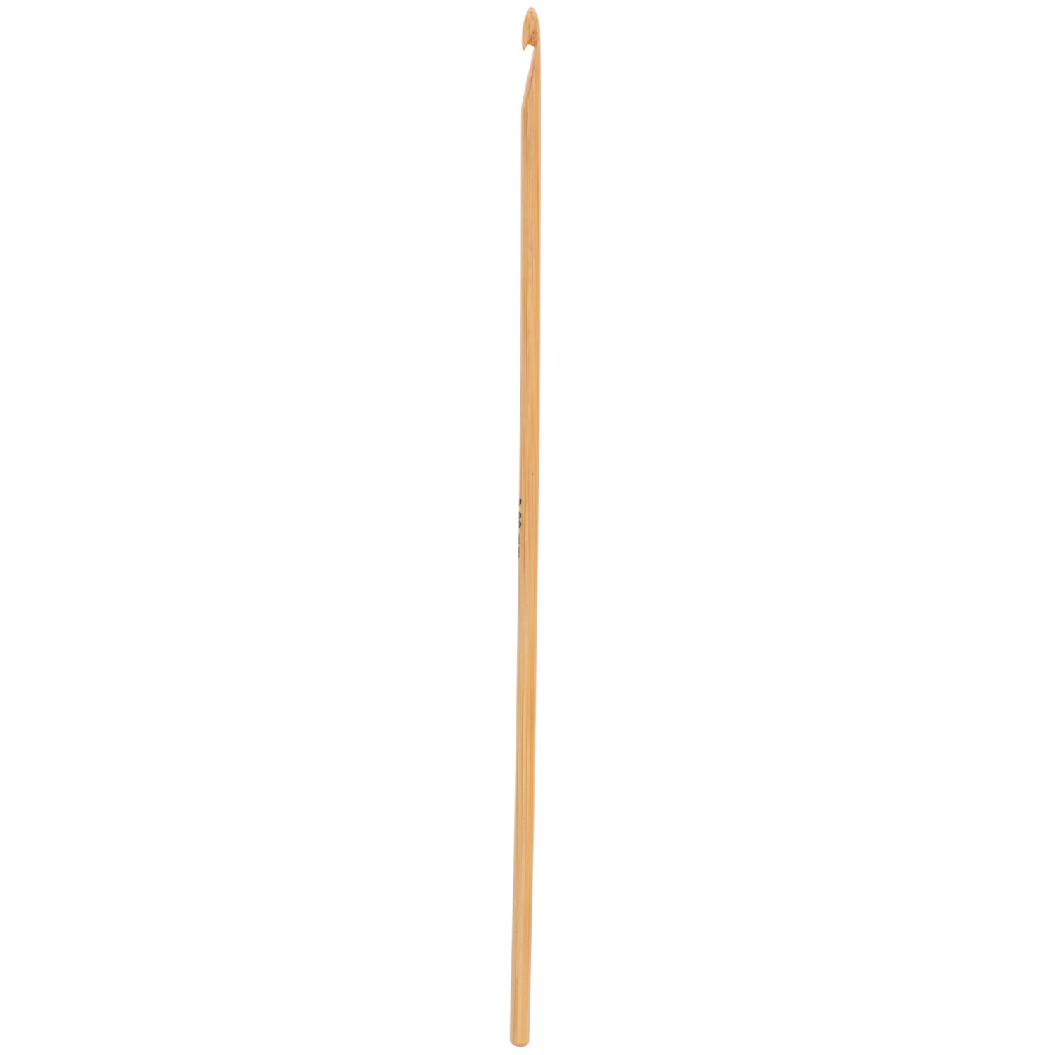 Häkelnadel Bambus von Rico Design, aus hellem Holz, ideal für umweltfreundliches Häkeln.