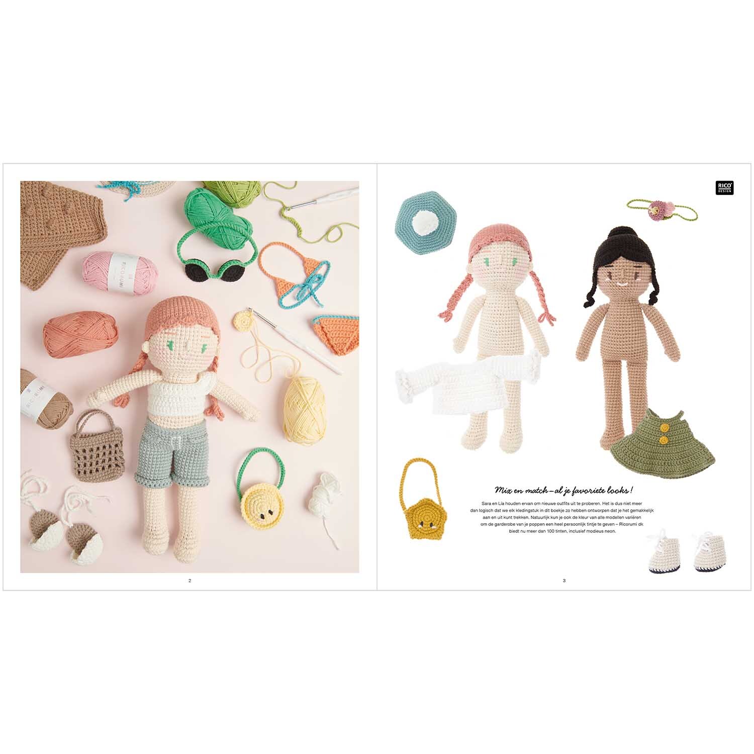 Ricorumi Dollies niederländisch von Rico Design