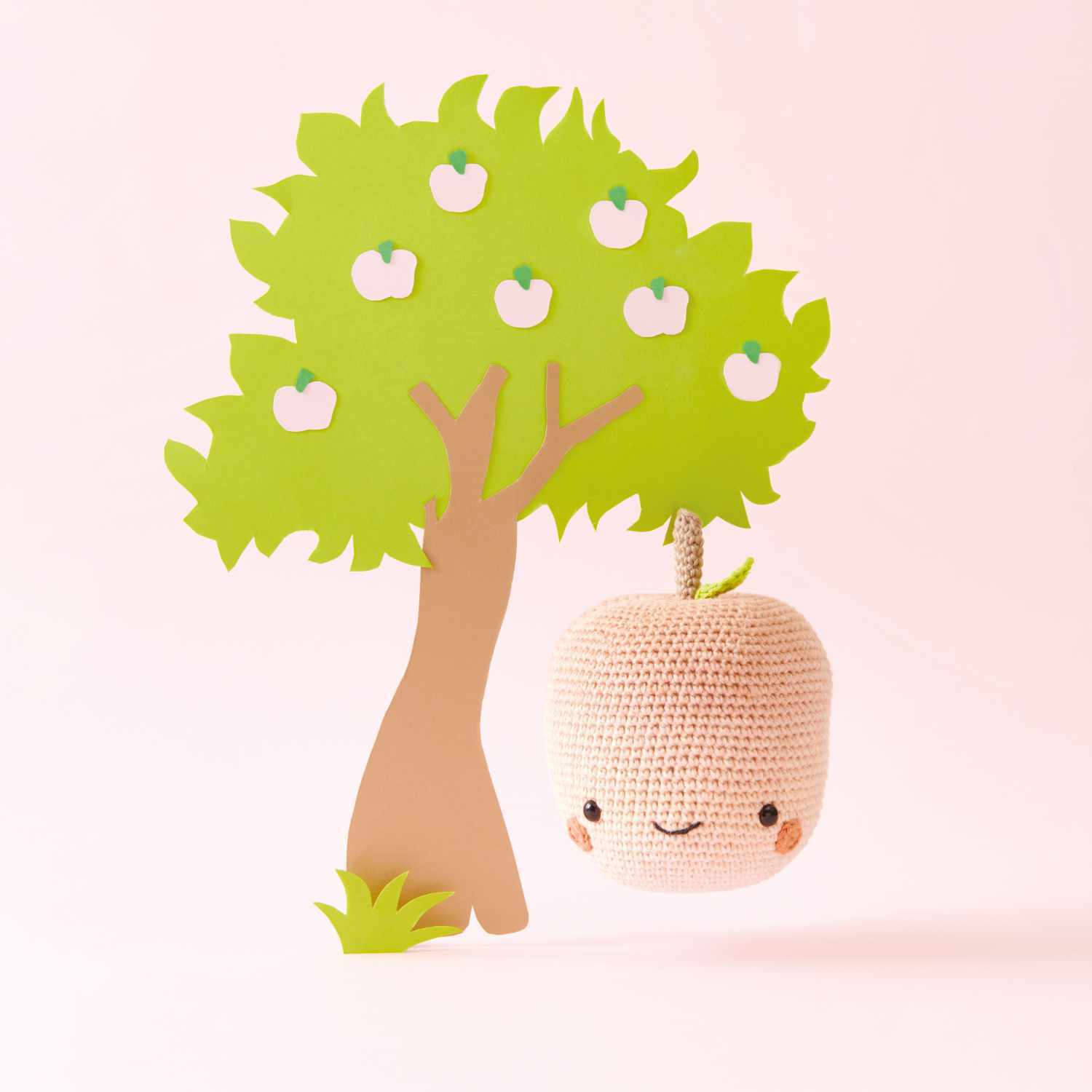 Häkelset Apfel aus Ricorumi Fresh Friends von Rico Design