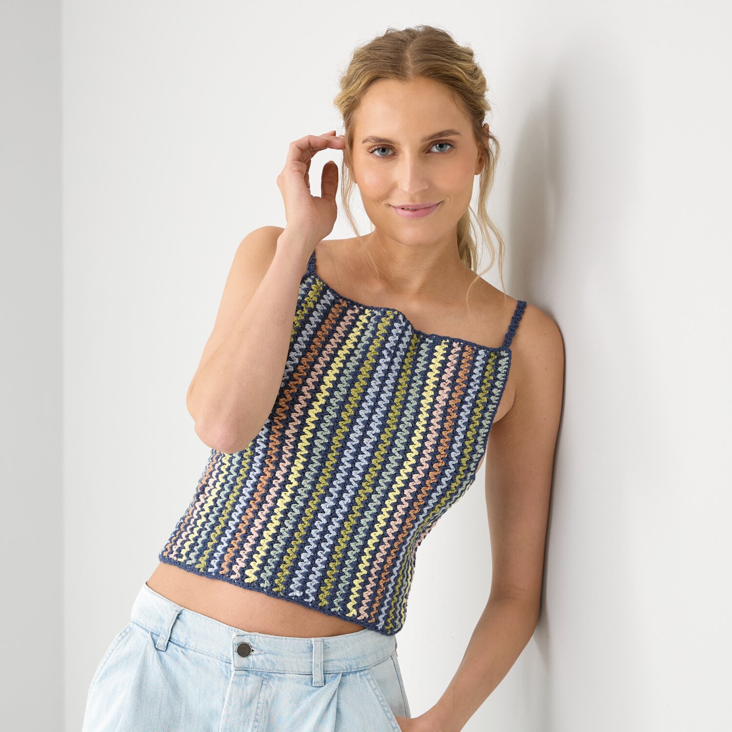 Häkelset Top Modell 03a aus Die Neue Masche No. 15 von idee. Creativmarkt