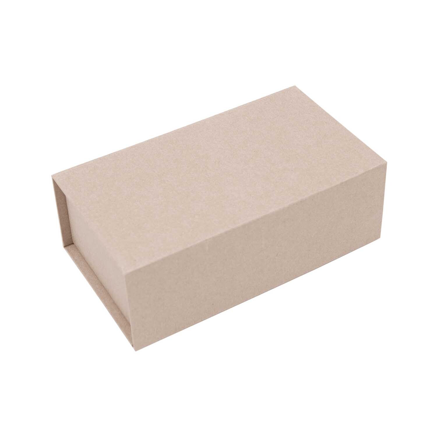 Rechteckbox mit Magnetverschluss von Rico Design in Beige, ideal für stilvolle Aufbewahrung.