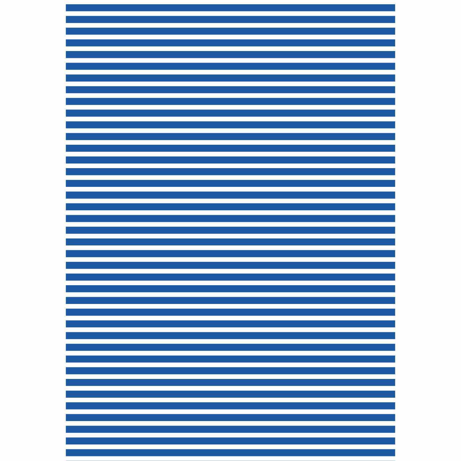 Fotokarton Streifen weiß-blau 50x70cm 300g/m² von MarpaJansen 