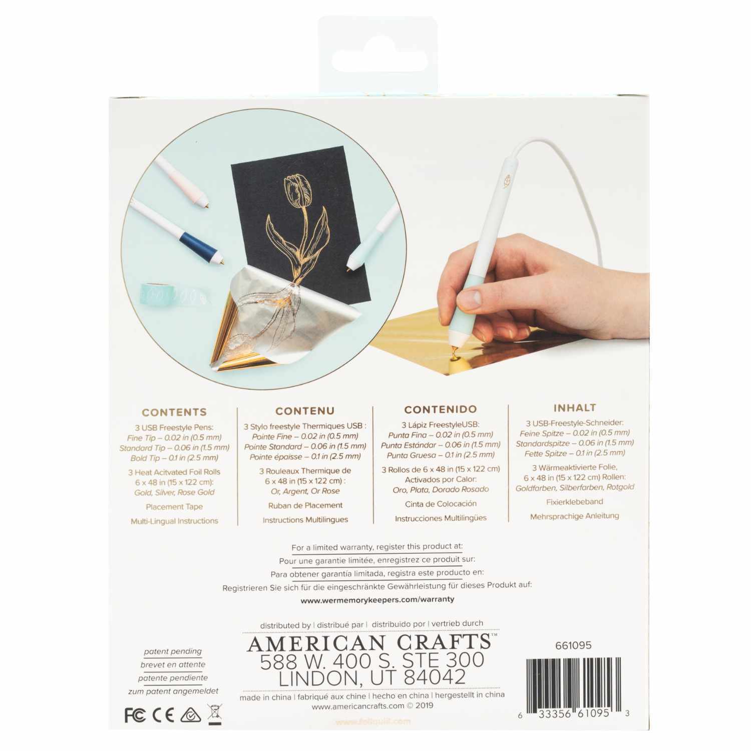 Foil Quill Freestyle Pen Kit von Europe Warehouse 