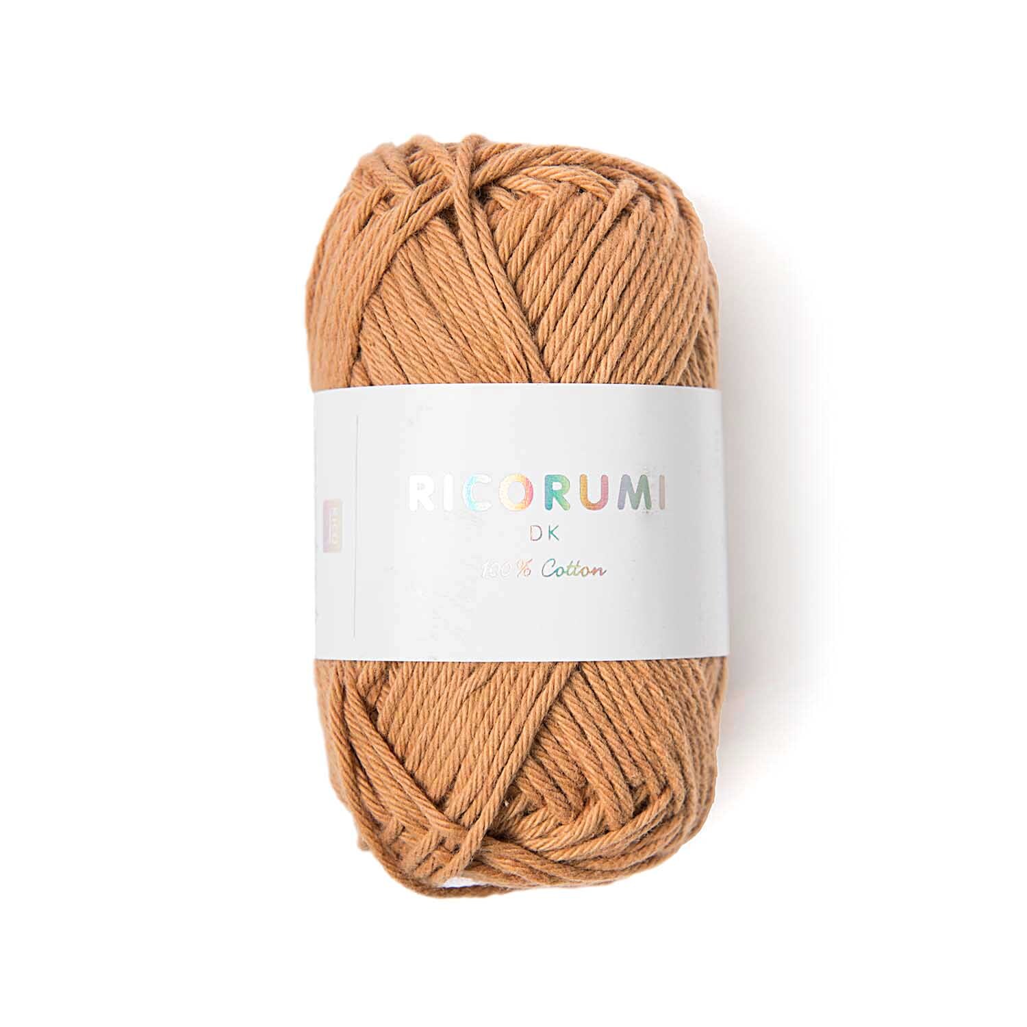 Creative Ricorumi dk Häkelset zeigt ein Karamell-garn von Rico Design, ideal für kreative Projekte.