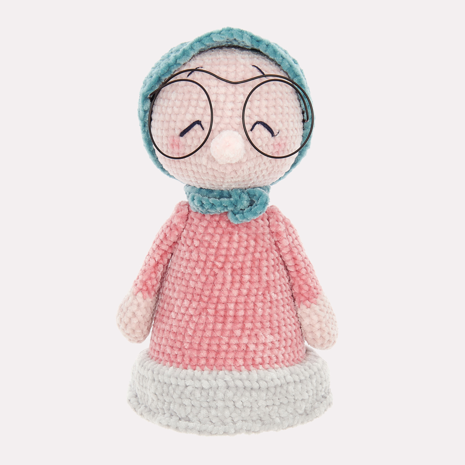 Häkelfigur Maulwurf-Oma aus dem Heft Ricorumi Mini Me 