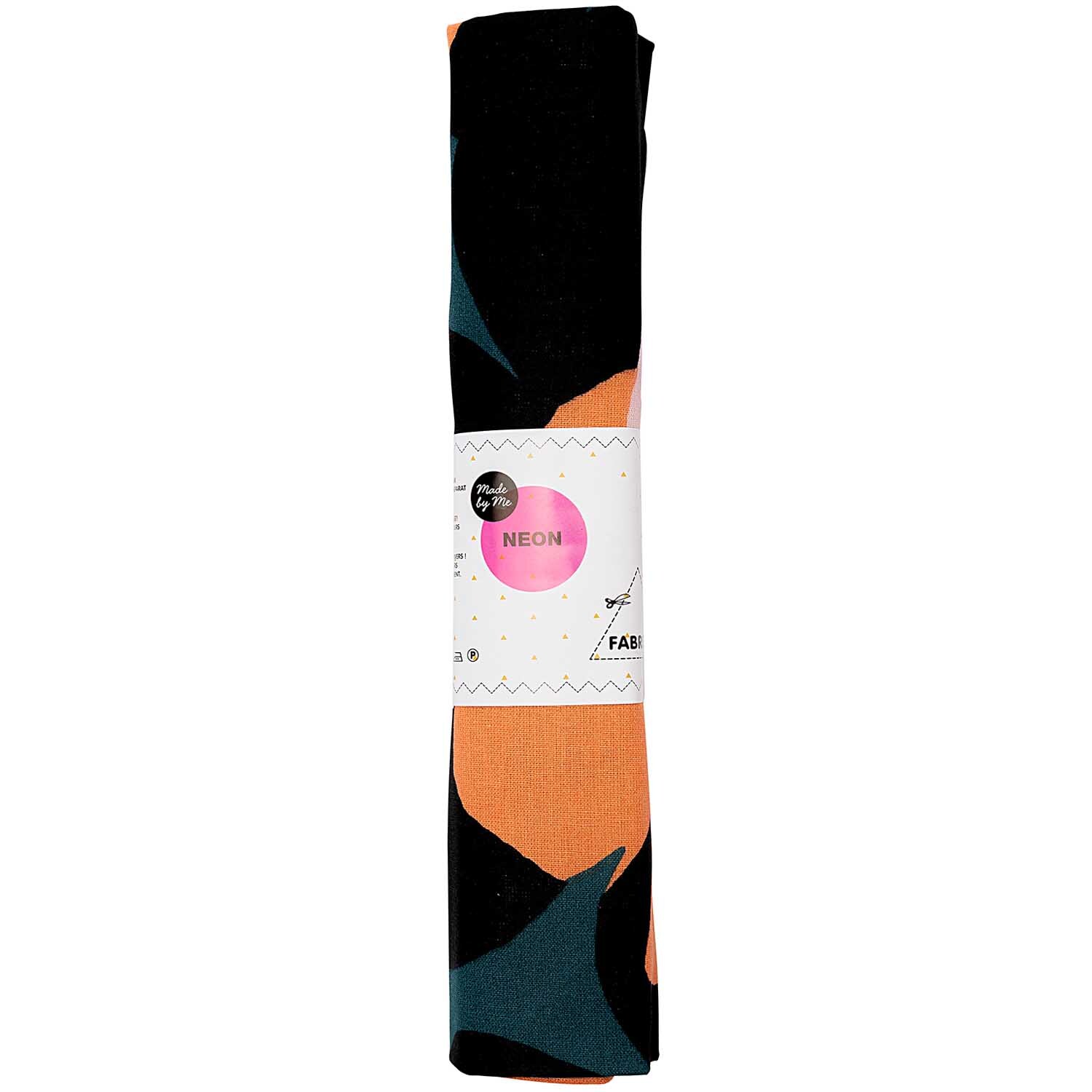 Druckstoff Okina Hana Blumen grün-rosa 50x140cm von Rico Design