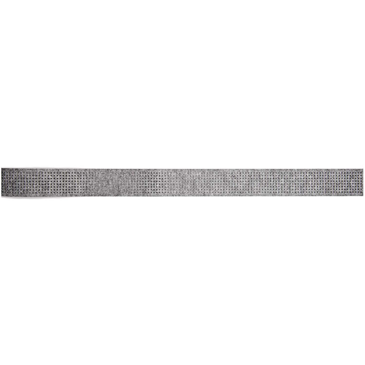 Filzband zum Besticken in Grau, 150x6cm, von Rico Design. Ideal für kreative Nähprojekte.