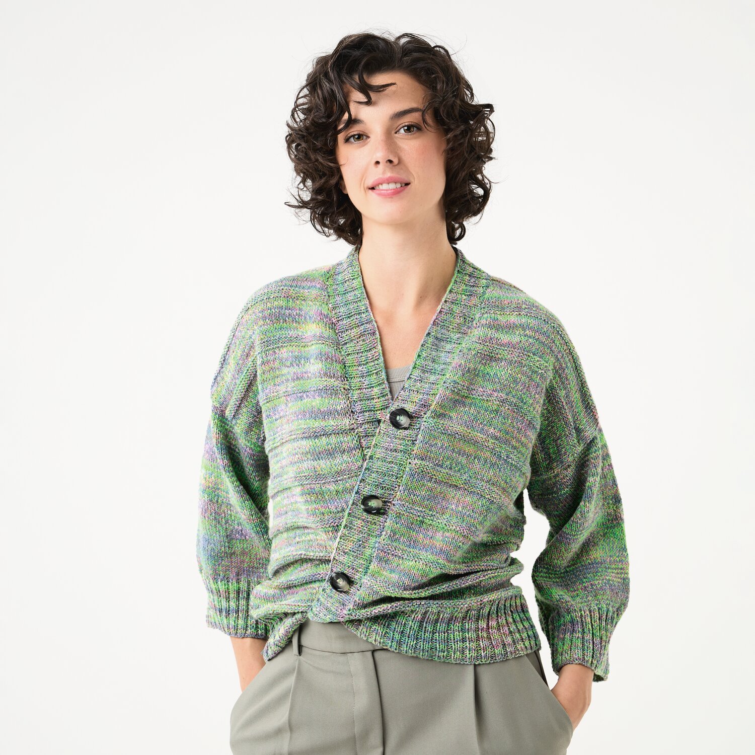 Strickset Jacke Modell 19 aus Die Neue Masche No. 12 von idee. Creativmarkt