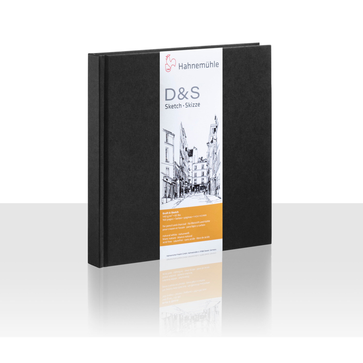 Skizzenbuch D&S 140g/m² 80 Blatt von Hahnemühle FineArt 