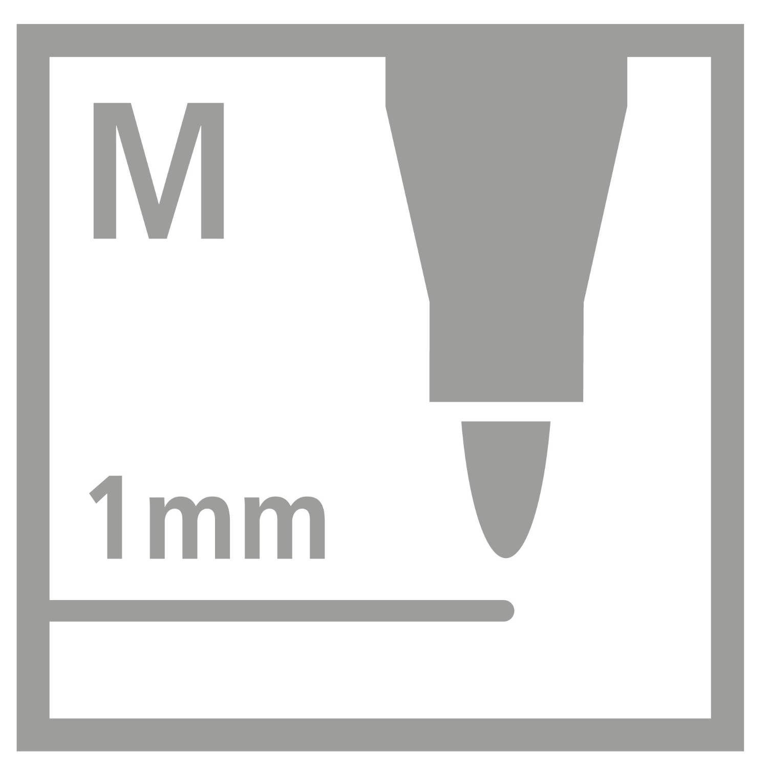 Pen 68, STABILO, mittlere Spitze, 1 mm, ideal für präzises Zeichnen und Schreiben.