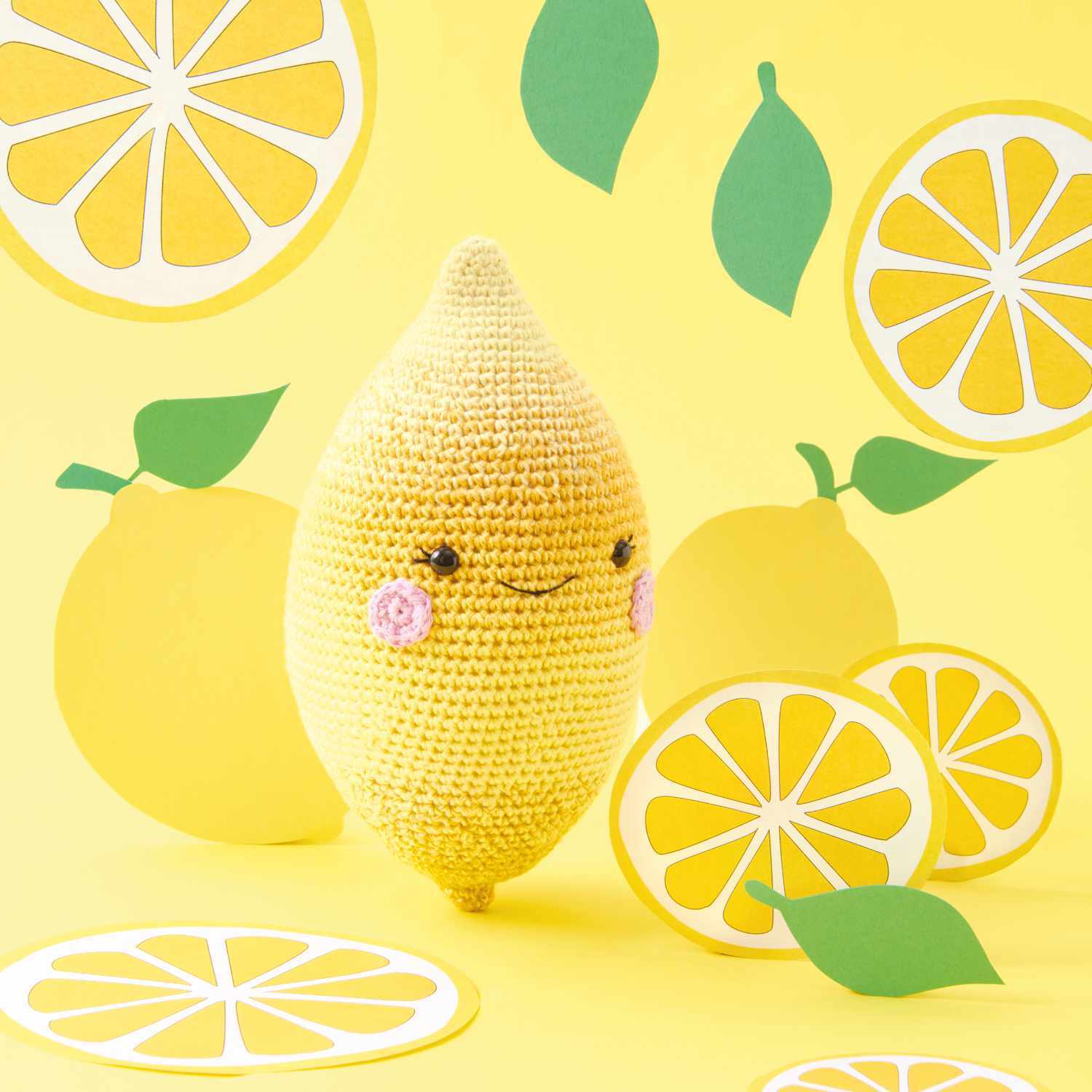 Häkelset Zitrone aus Ricorumi Fresh Friends von Rico Design