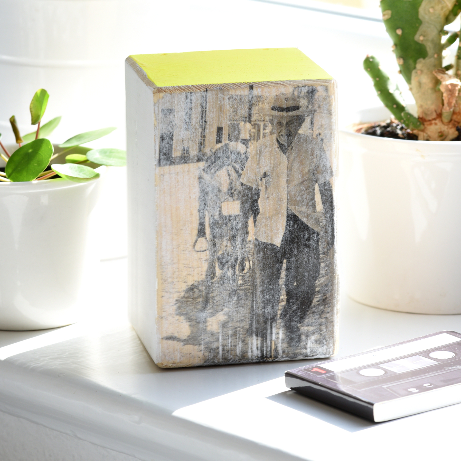 Bastelanleitung Fototransfer auf Holz von idee. Creativmarkt 