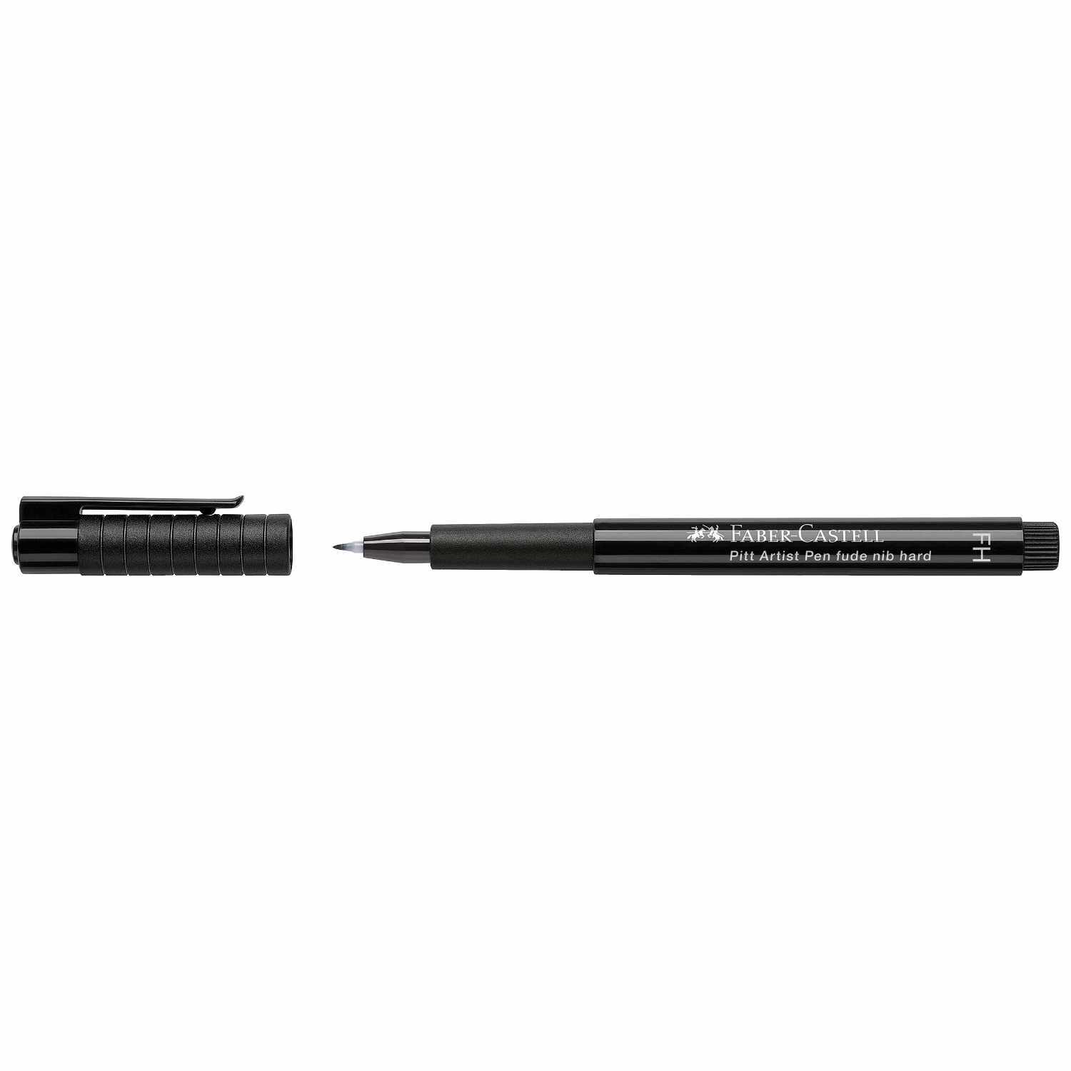 PITT artist pen schwarz fude hard von Faber-Castell 