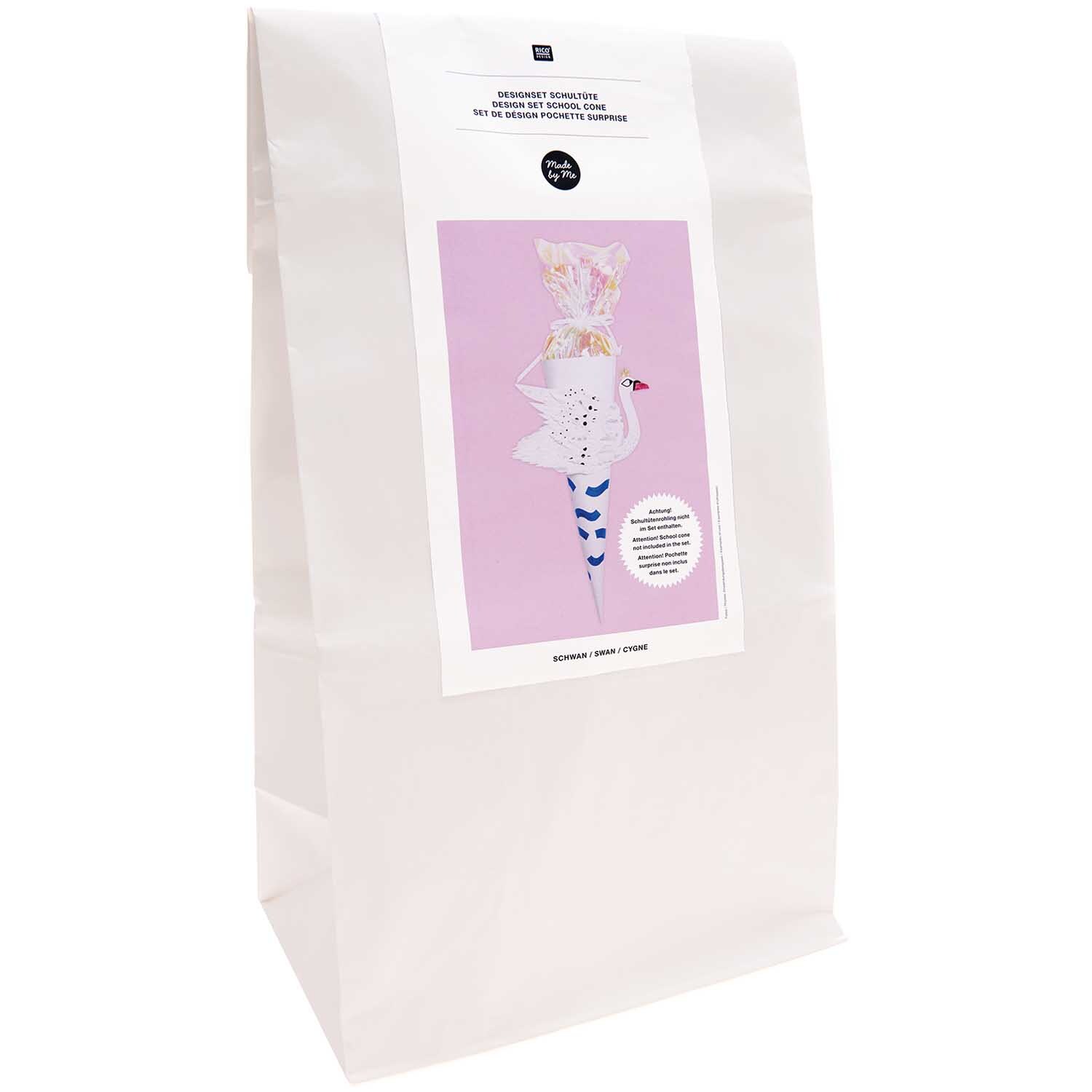 Bastelset Schultüte Schwan von Rico Design