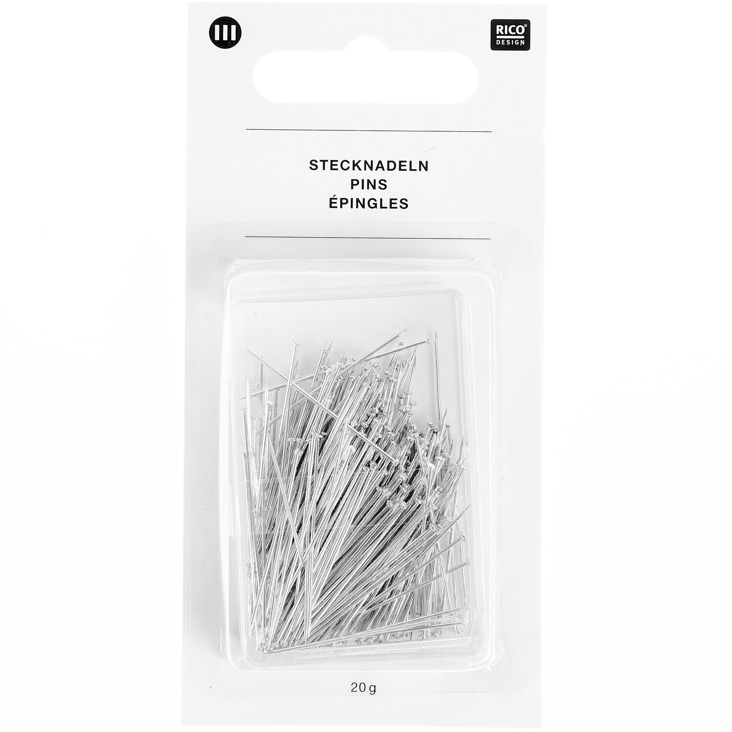 Stecknadeln 20g