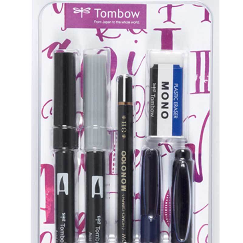 Tombow Lettering Set Beginner designed by Frau Hölle von Royal Talens