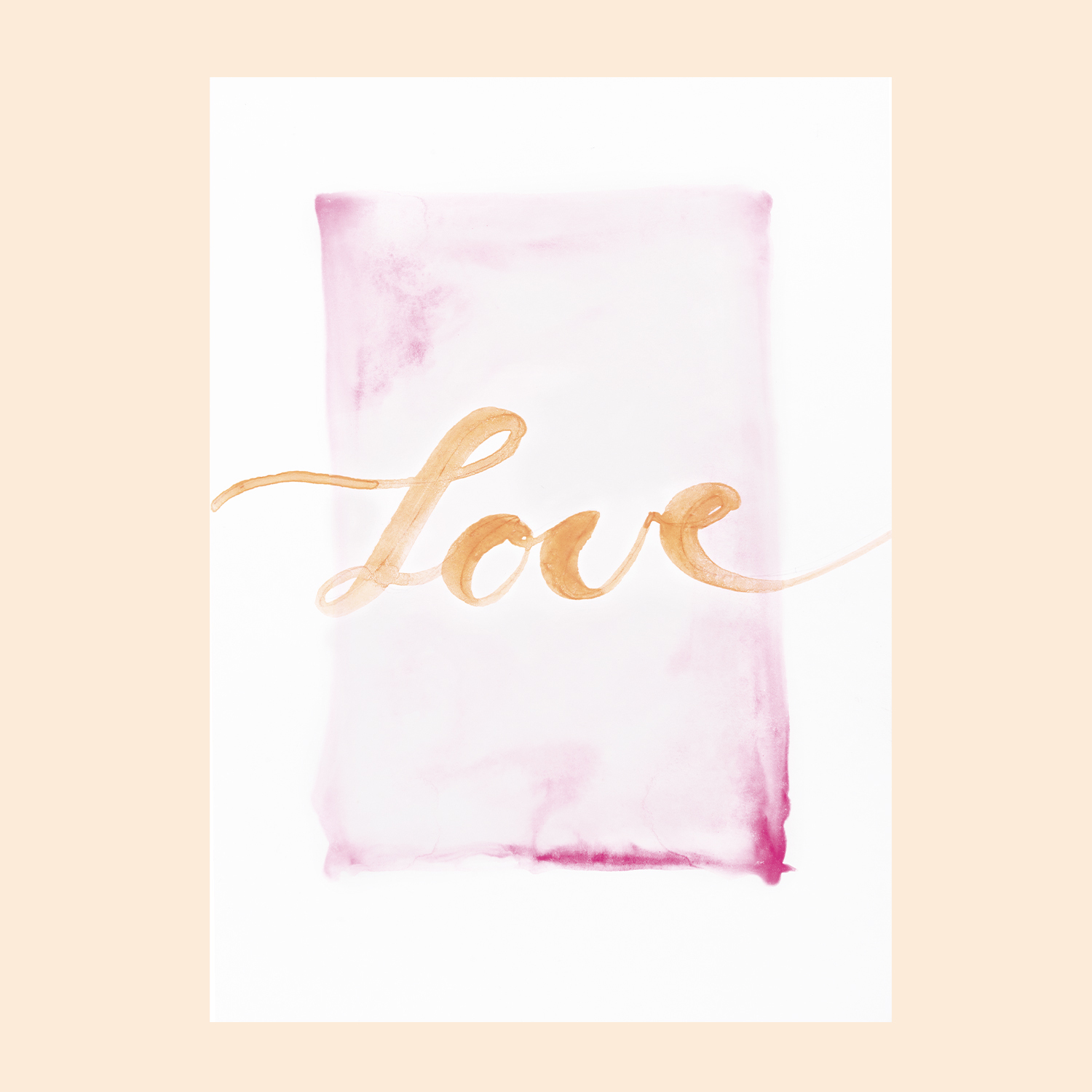 Anleitung Lettering mit Wassertankpinsel und Kalligraphiefeder von Rico Design