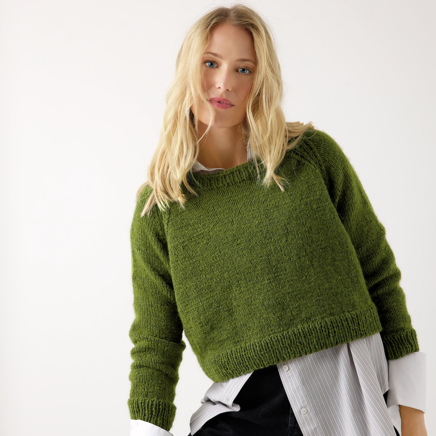 Strickset Pullover Modell 20 aus Die Neue Masche No. 13 von idee. Creativmarkt