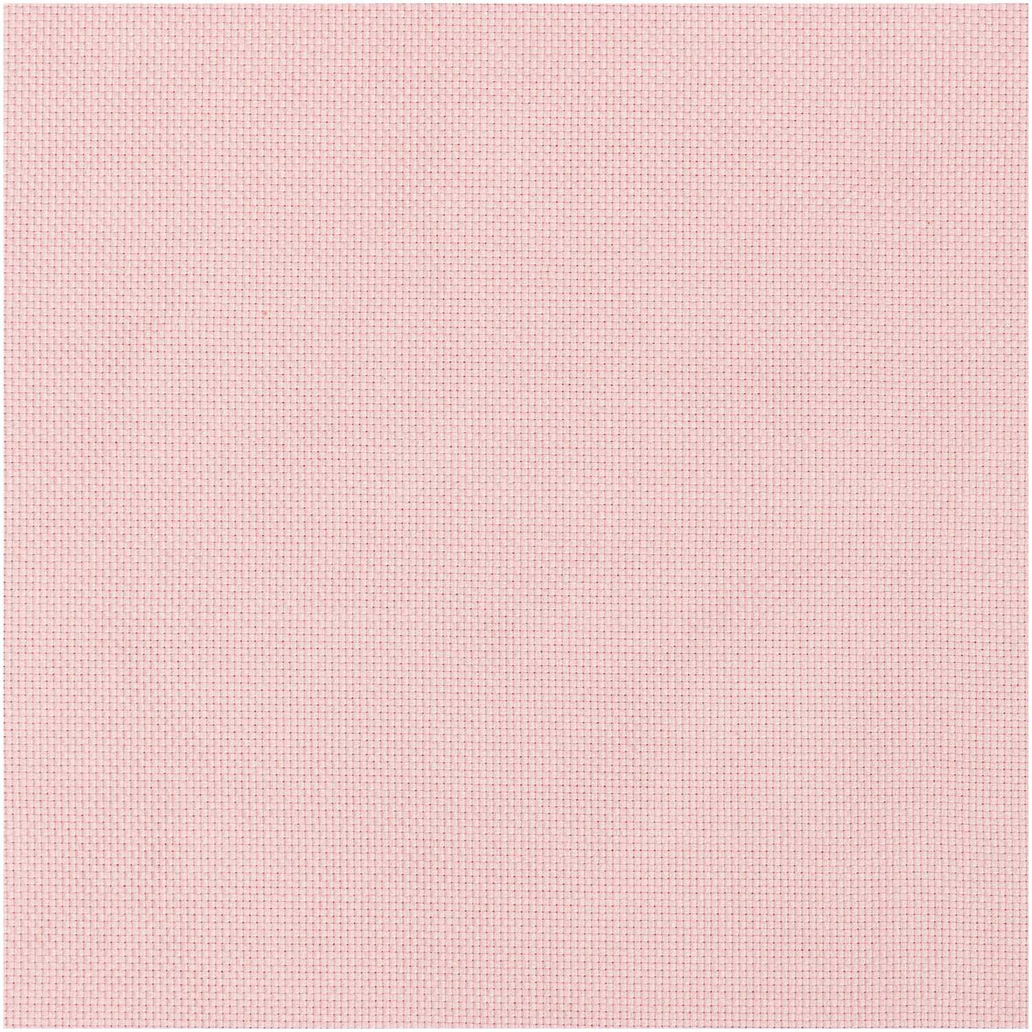 Mönchstoff 4,6 Stiche/cm 50x140cm von Rico Design in zartem Puder, ideal für kreative Nähprojekte.