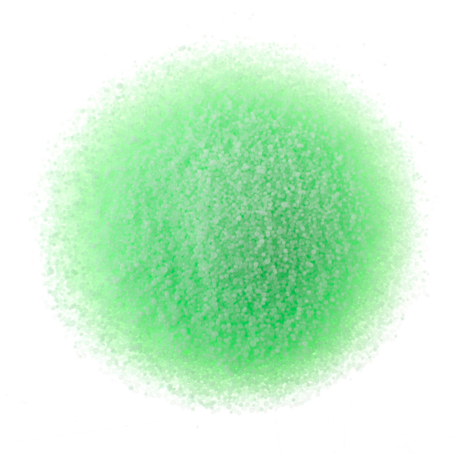 Kerzensand mit Docht 70g Farbe Hellgrün von GLOREX 