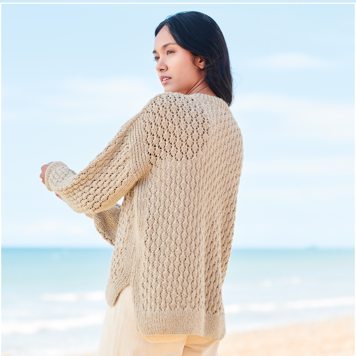 Strickset Jacke Modell 21 aus Lovewool Nr. 18 von Rico Design