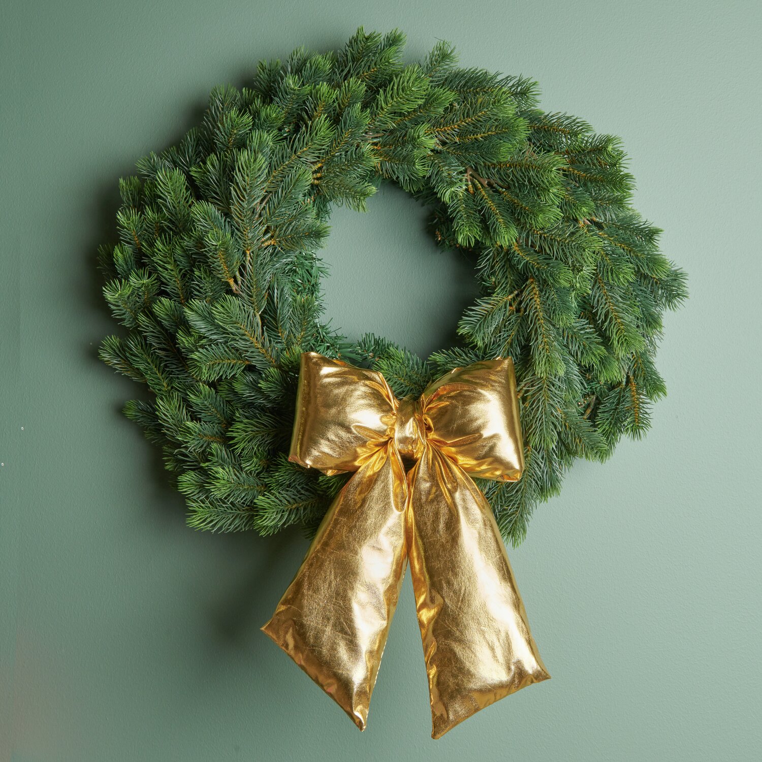 Weihnachtsschleife Gold Größe 36x25x6cm von Rico Design