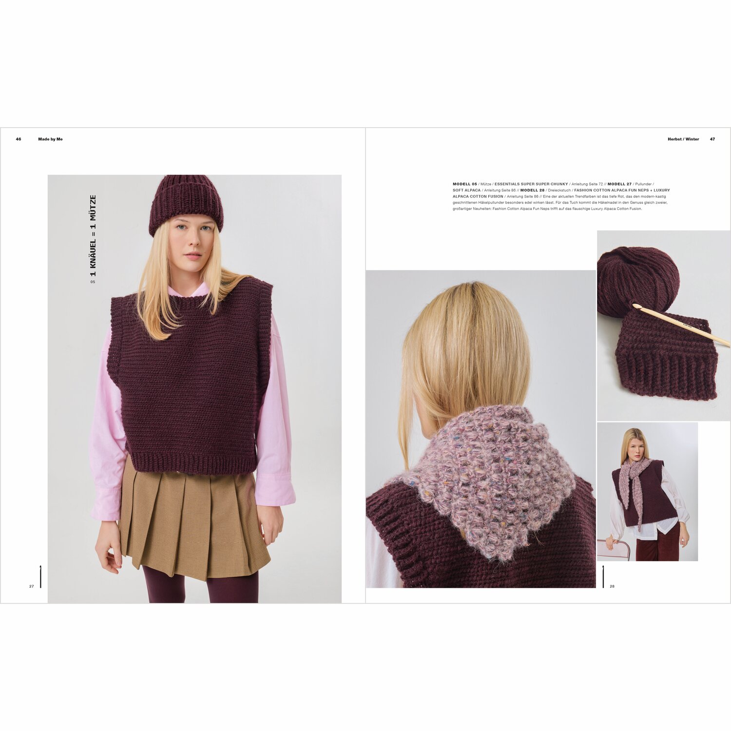 Made by Me No. 21 Herbst-Winter Sprachauswahl deutsch von Rico Design