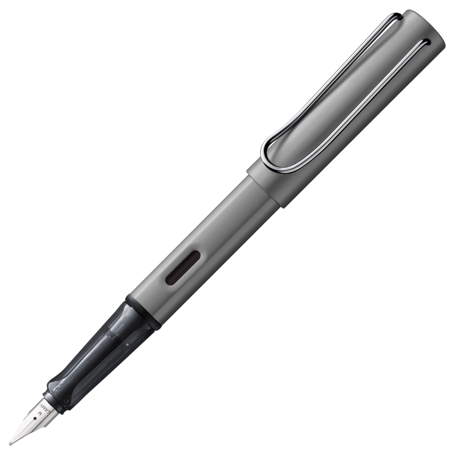 Füllhalter AL-star von Lamy in elegantem Design mit mittlerer Feder, ideal für stilvolles Schreiben.