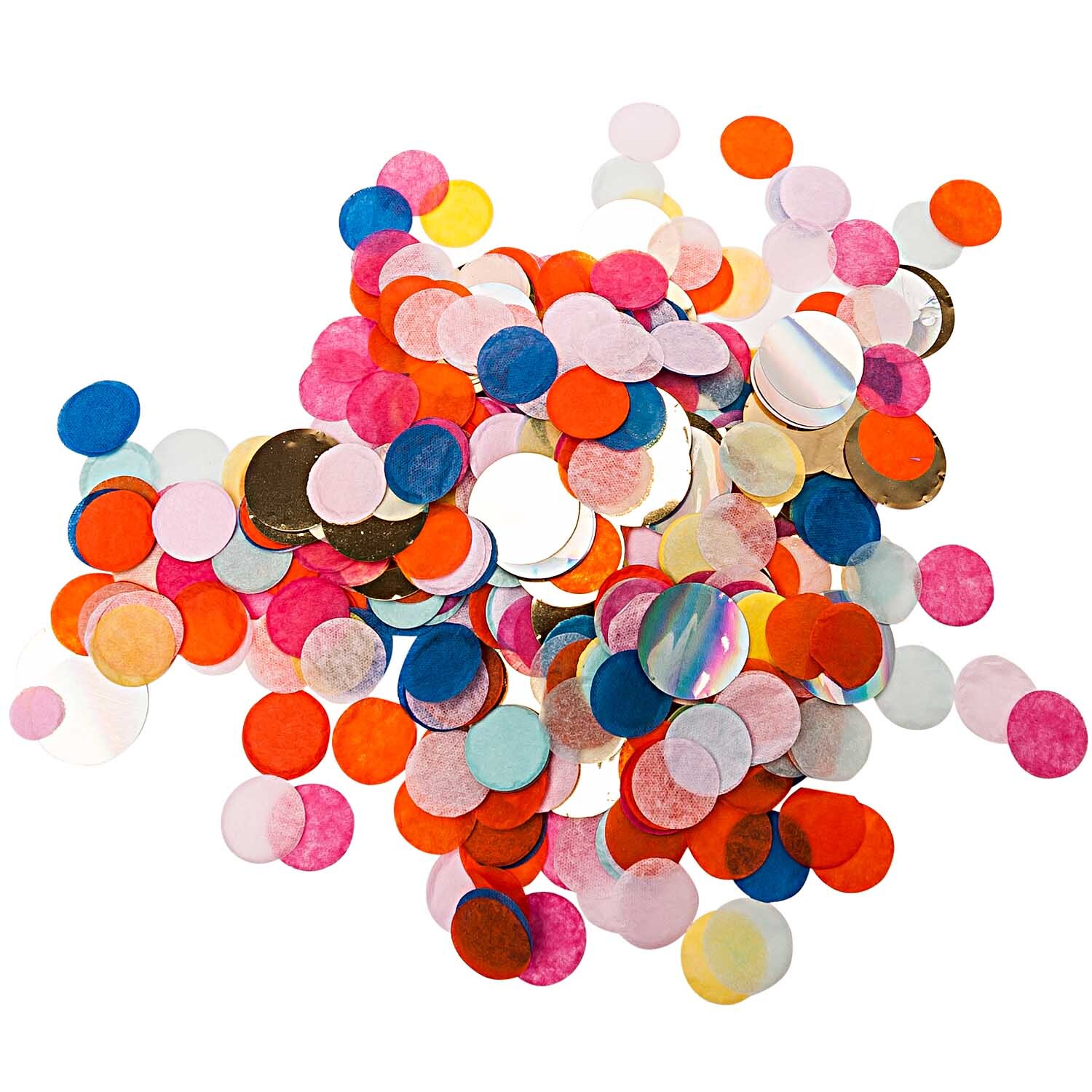 Konfetti Popper 8 g von Rico Design, Party Mix. Bunte Konfettis in verschiedenen Farben für festliche Anlässe.