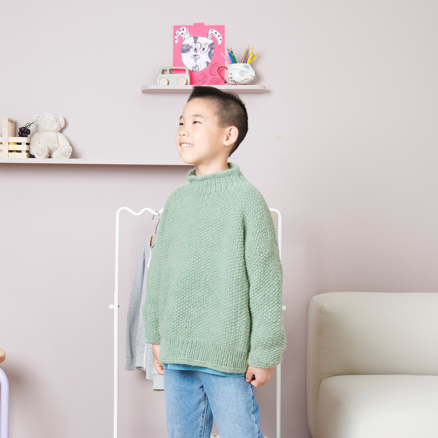 Strickset Pullover Modell 09 aus Rico Kids 13 von Rico Design