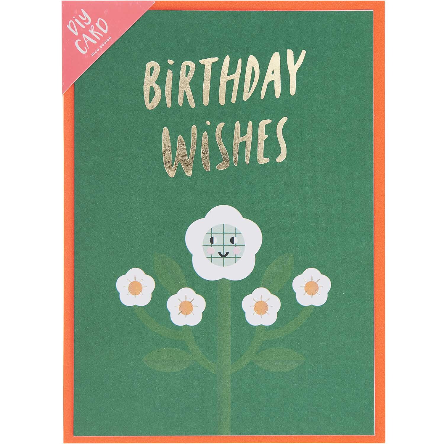 Paper Poetry Grußkartenset Birthday Wishes von Rico Design