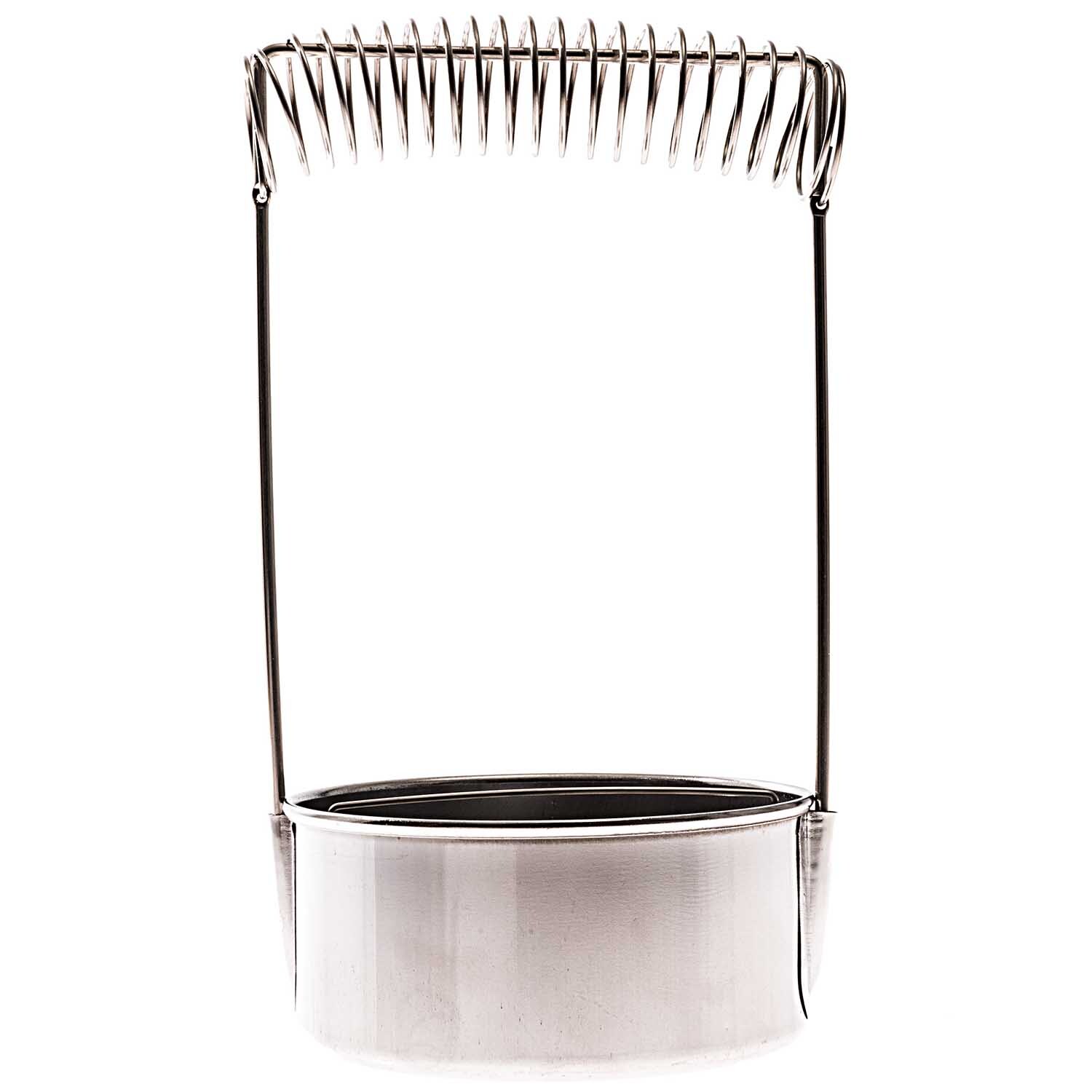 Pinselwascher von Rico Design aus Metall mit Spiralfedergriff, ideal zum Reinigen von Pinseln.