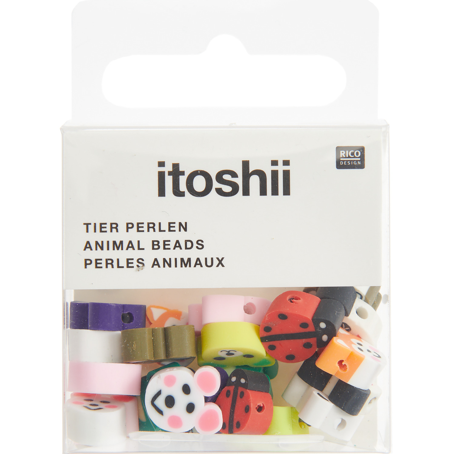 itoshii Tier Perlen 11mm 20 Stück von Rico Design