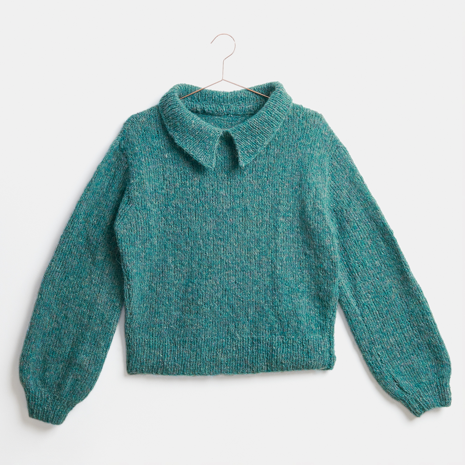 Strickanleitung Kragen-Pulli aus Fashion Skinny Alpaca aran von idee. Creativmarkt