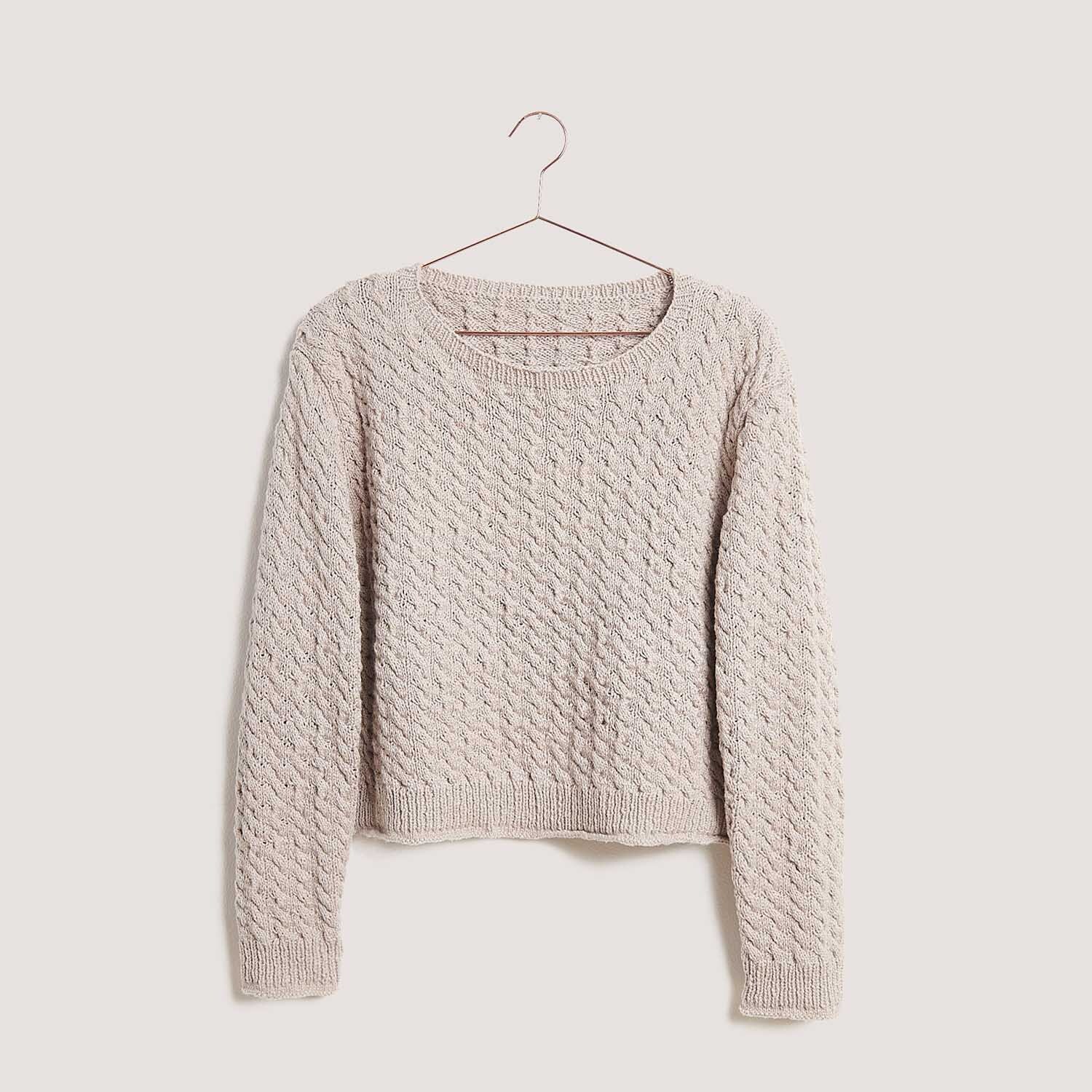 Strickanleitung Pullover aus Essentials Super Cotton dk von Rico Design