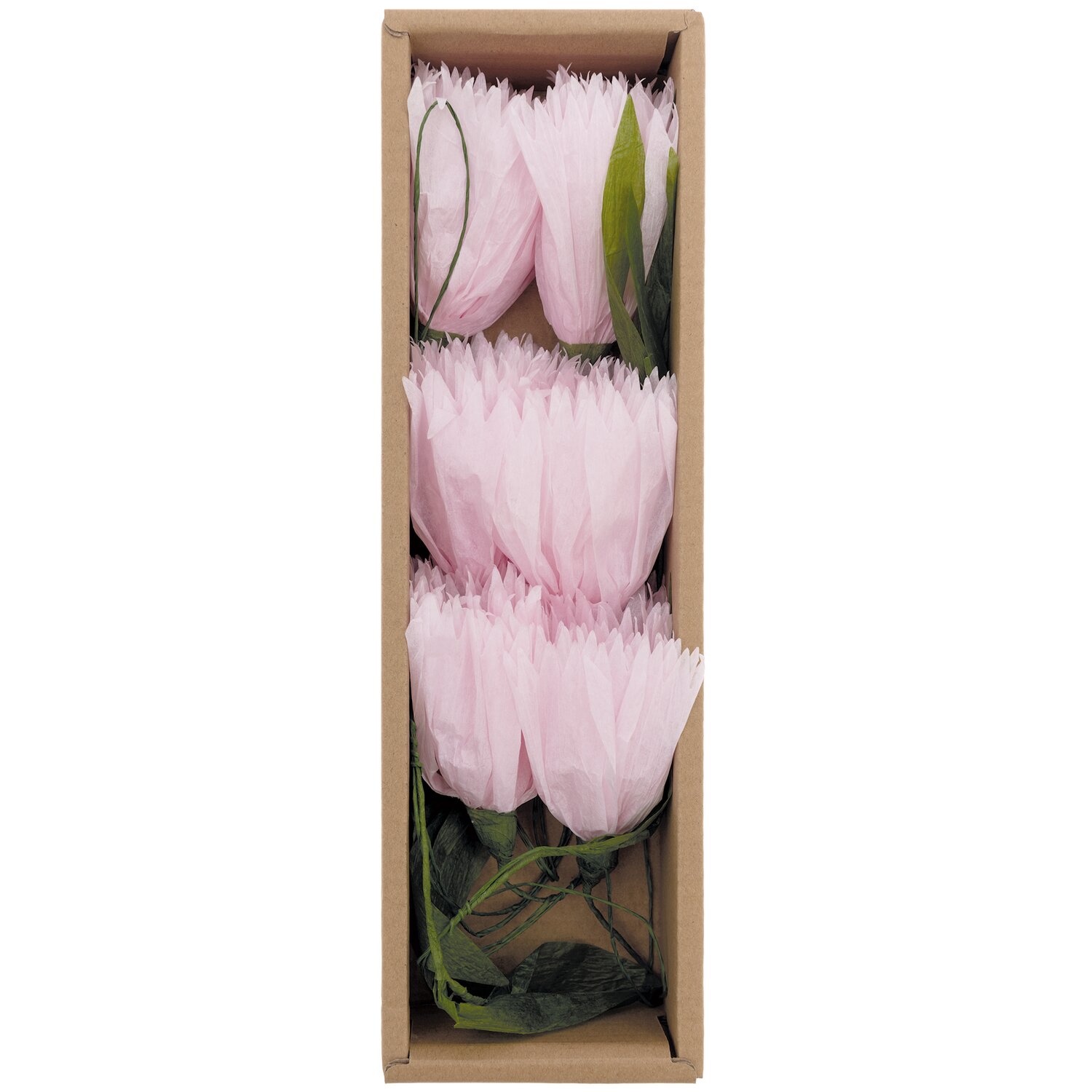 Papierblumen Girlande rosa 180 cm von Rico Design