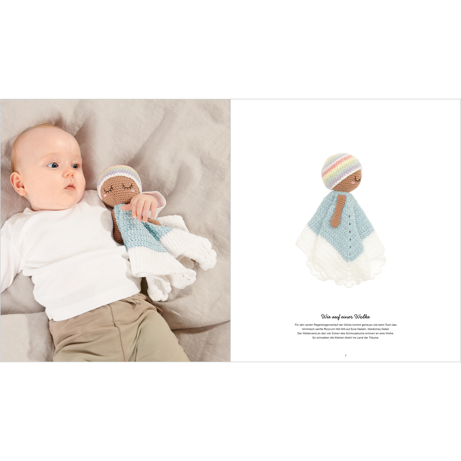 Ricorumi Baby Blankies Nilli Nilli Sprachauswahl deutsch von Rico Design
