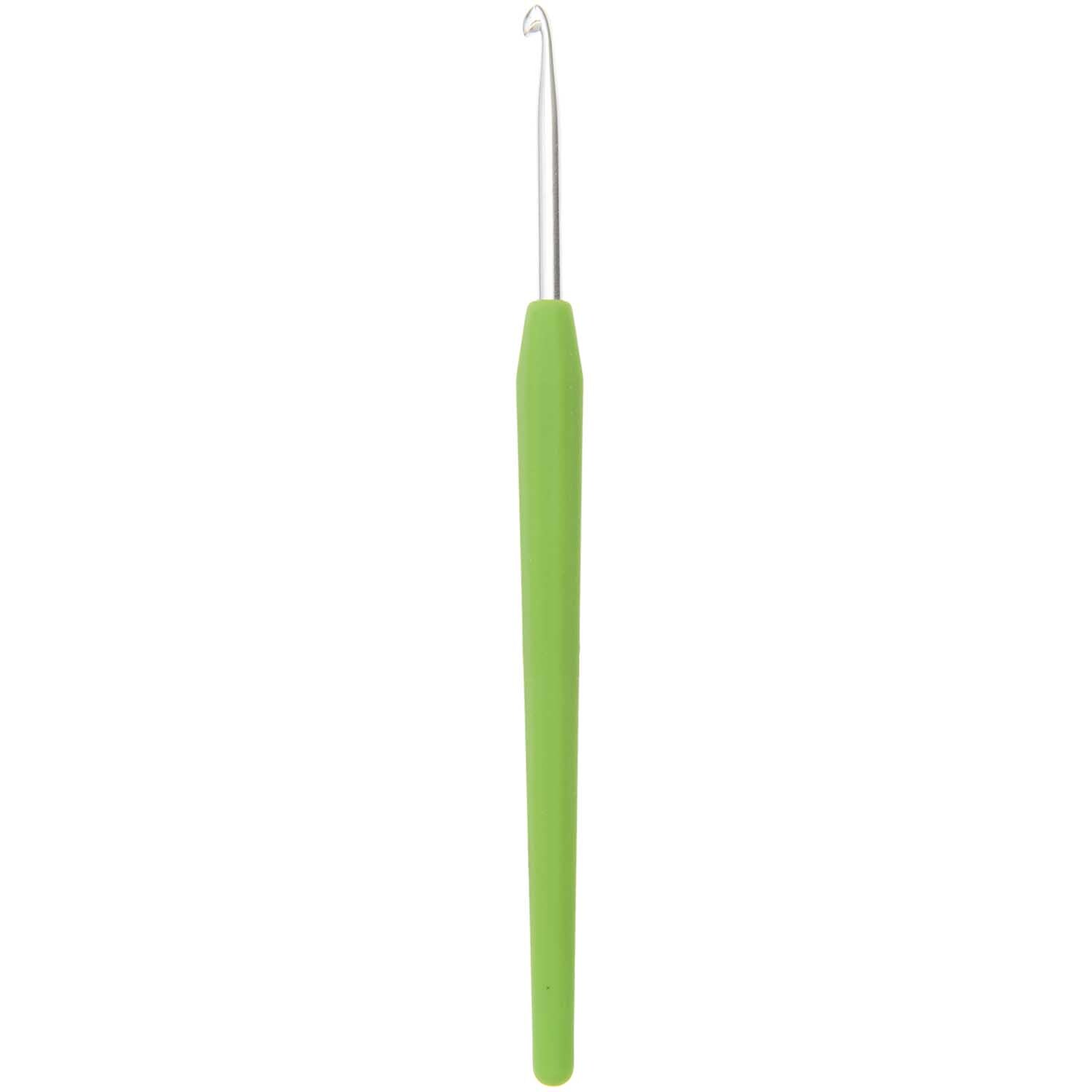 Häkelnadel Soft-Griff mit ergonomischem Design, ideal für komfortables Häkeln. Marke: Lana Grossa.