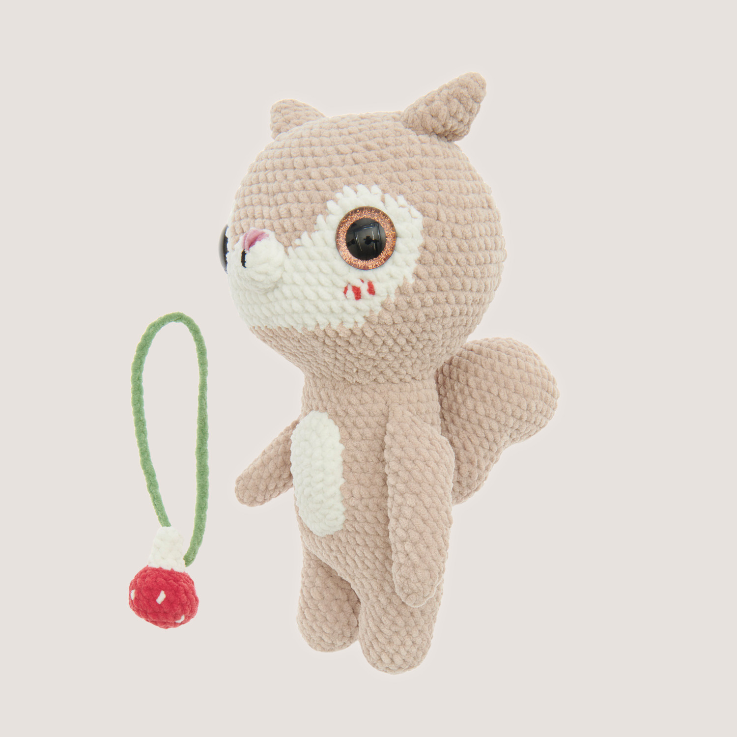 Häkelset Little Squirrel Modell 02 aus Chenillove Big Cuties von Rico Design