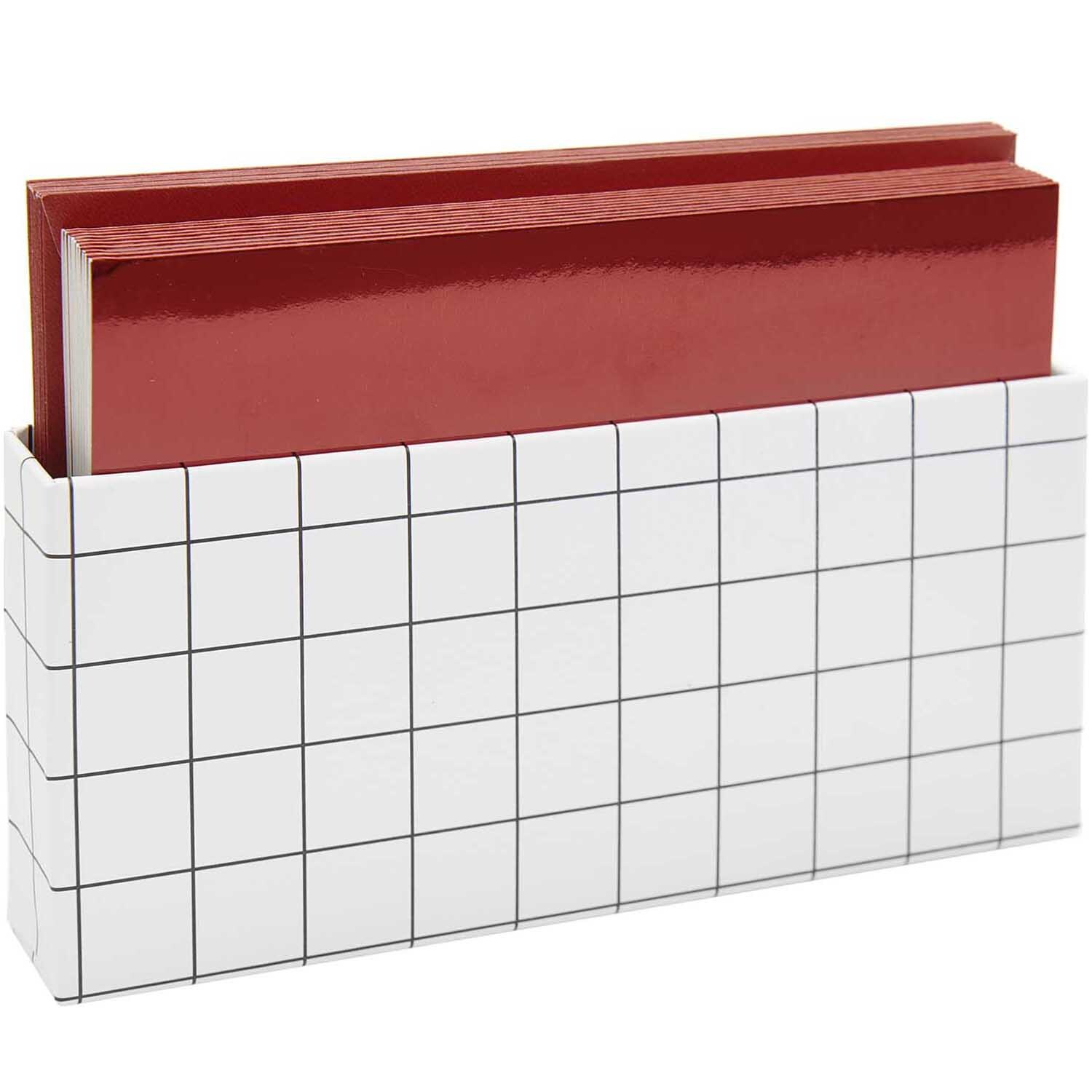 Paper Poetry Kartenset Spiegelkarton rot B6 20-teilig von Rico Design