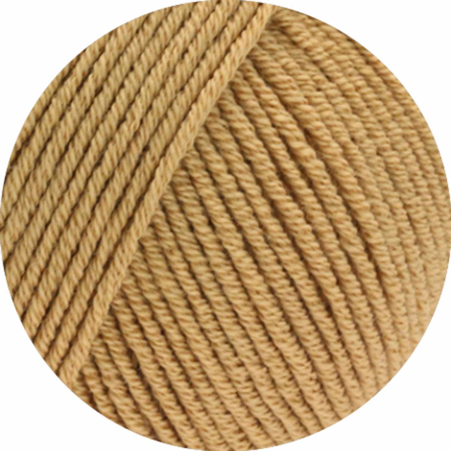 Elastico: Weiches Garn in Camel von Lana Grossa, ideal für Strickprojekte, 50g 160m.