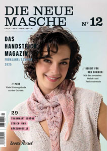 Coverbild des Anleitungsheftes Die Neue Masche No. 12.