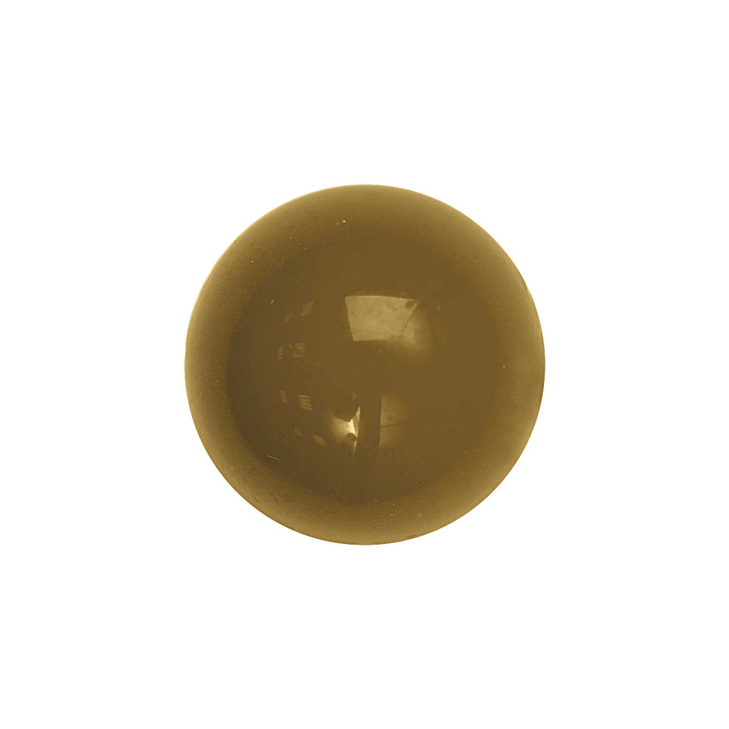 Acrylkugel braun 17mm von Rico Design, glänzend und rund, ideal für kreative Bastelprojekte.