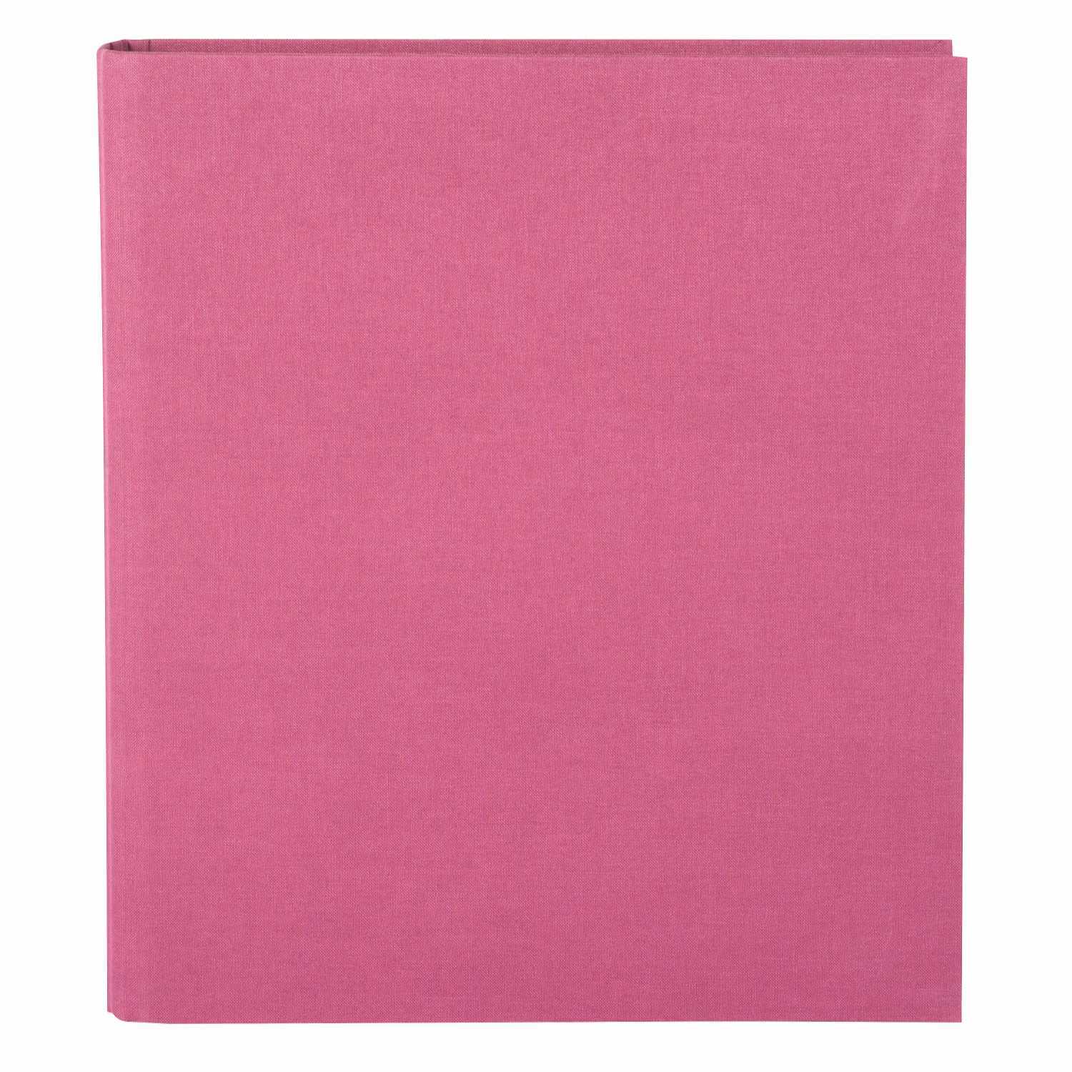 Fotoringbuch A4 in Fuchsia von goldbuch, ideal für Fotosammlungen. Das Buch hat ein elegantes Design und eine kräftige Farbe.