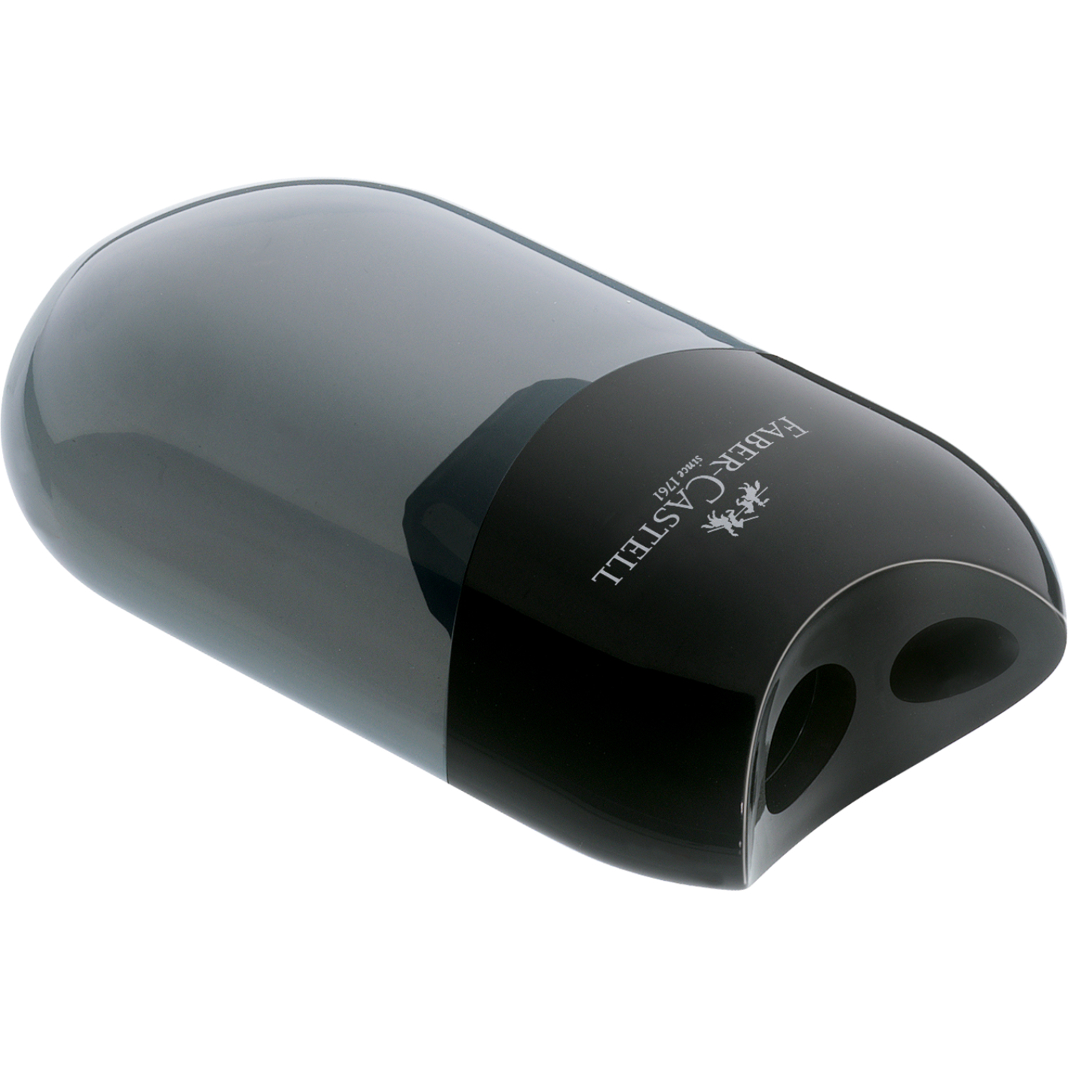 Doppelspitzerdose Schwarz von Faber-Castell 