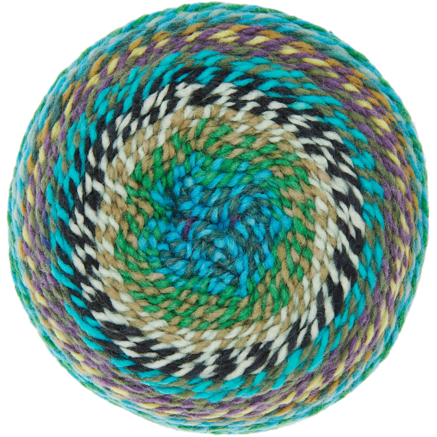Creative Chic-Unique: Bunter Wollknäuel von Rico Design, ideal für kreative Strickprojekte.
