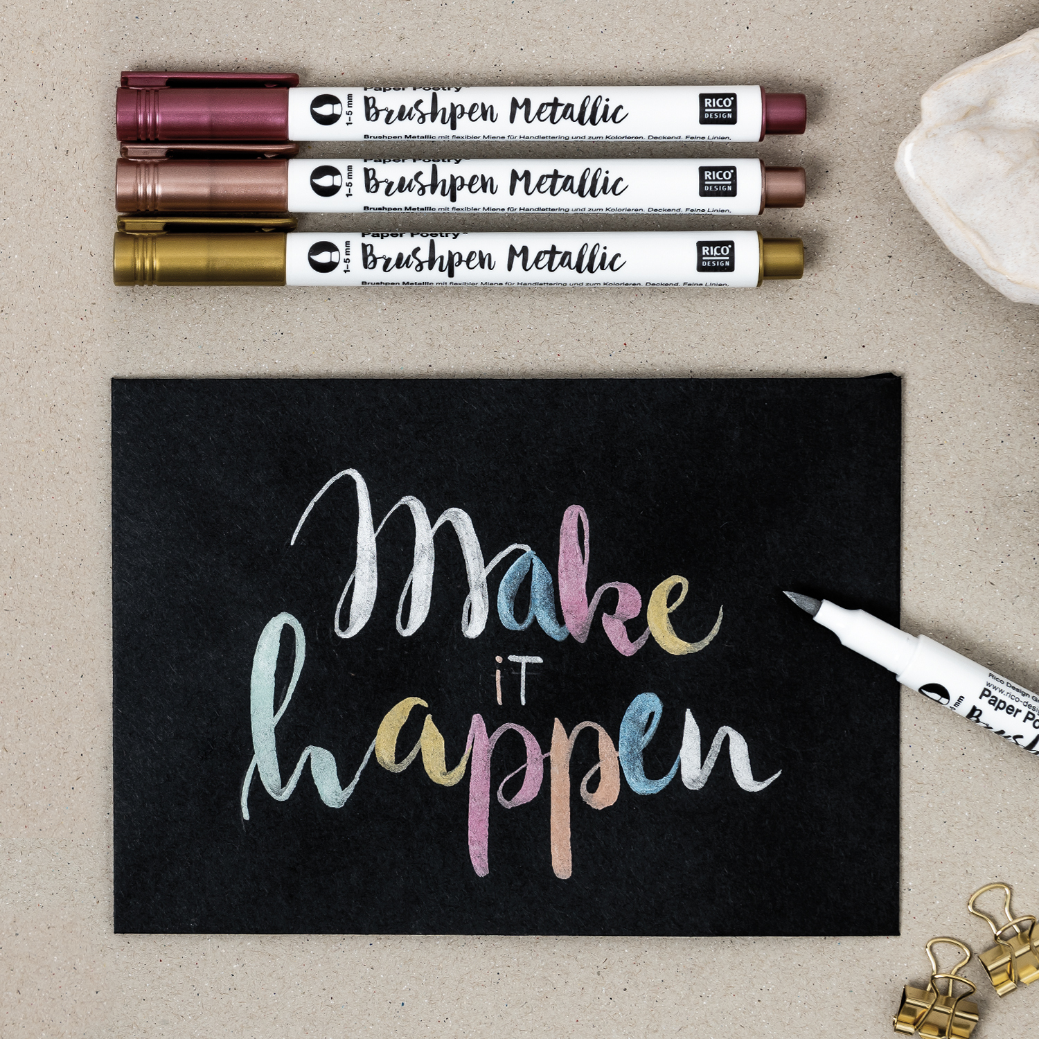 Anleitung Brushlettering von idee. Creativmarkt 